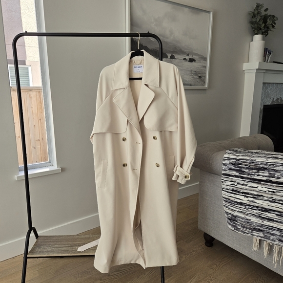 Old Navy Trench Coat 2X - Picture 5 of 8